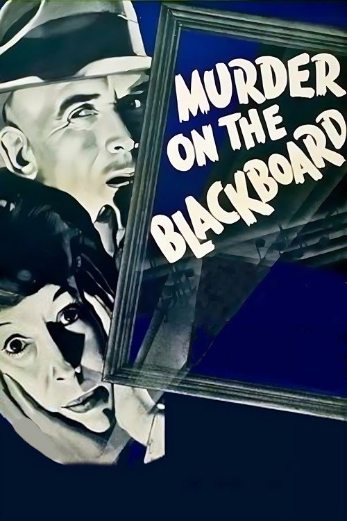 Movie poster for Murder on the Blackboard (1934)