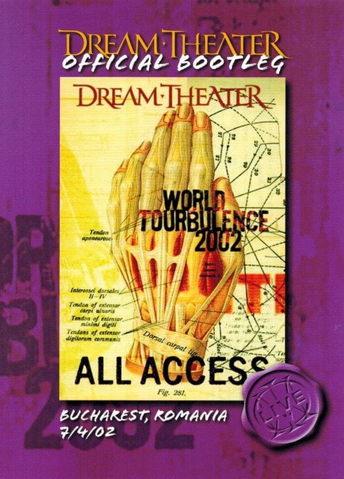 Movie poster for Dream Theater: Bucharest, Romania (2007)
