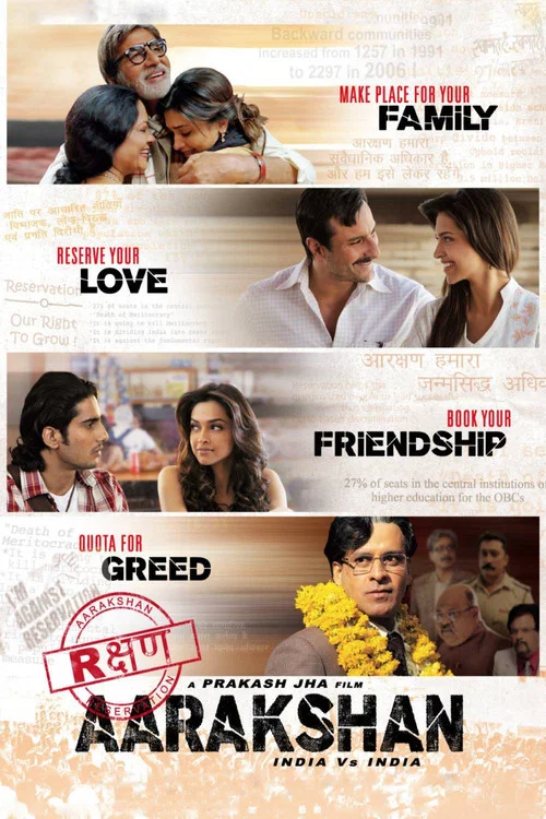Movie poster for Aarakshan (2011)
