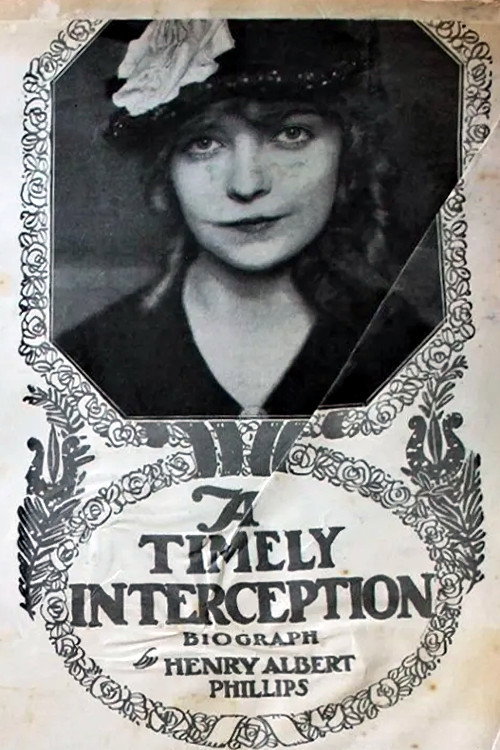 Movie poster for A Timely Interception (1913)