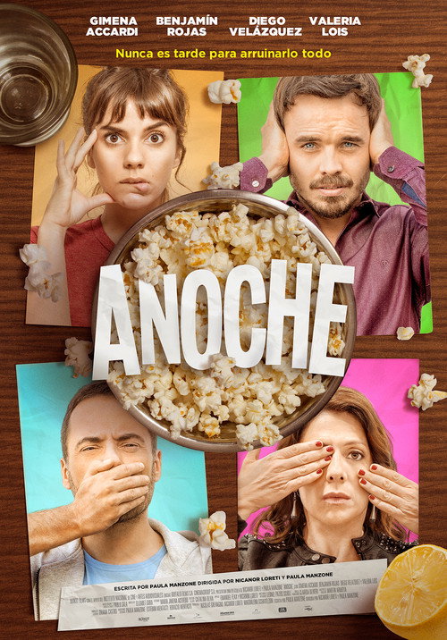 Movie poster for Last Night (2018)