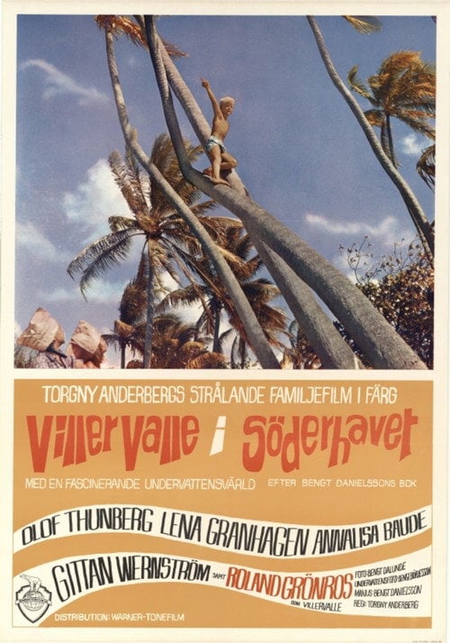 Movie poster for Villervalle i Söderhavet (1968)