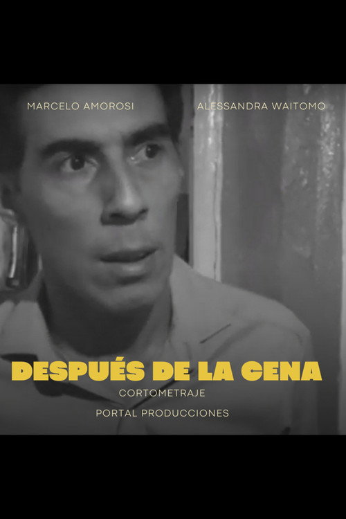 Movie poster for Después de la cena (2020)