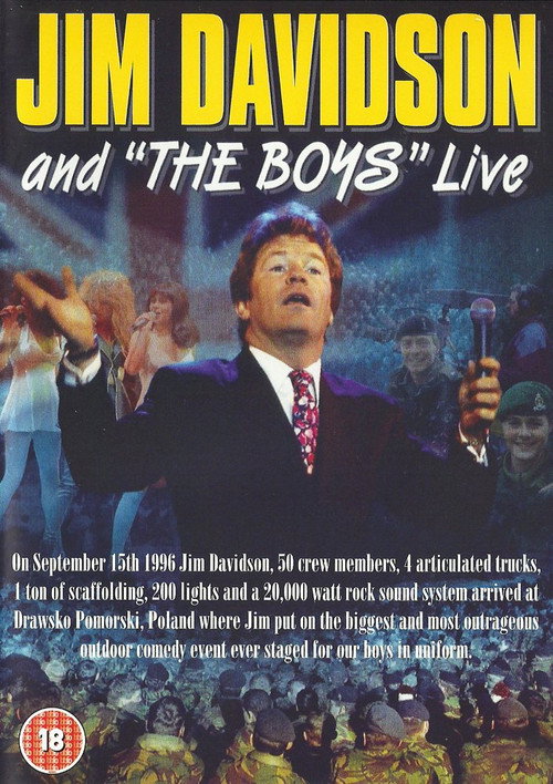 Movie poster for Jim Davidson and 'The Boys' Live (1996)
