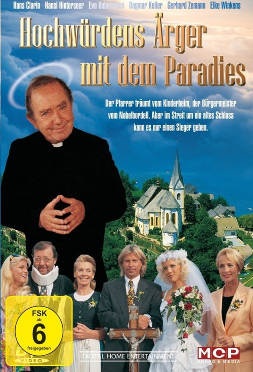 Movie poster for Hochwürdens Ärger mit dem Paradies (1996)