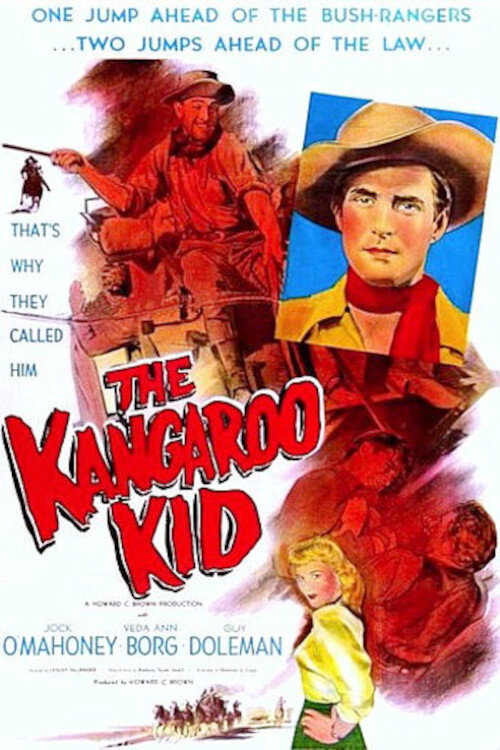 Movie poster for The Kangaroo Kid (1950)