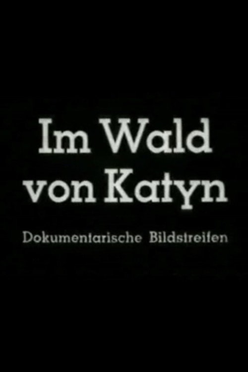 Movie poster for In the Forest of Katyn (1943)