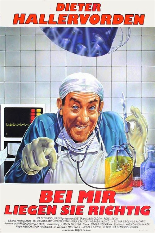 Movie poster for Bei mir liegen Sie richtig (1990)