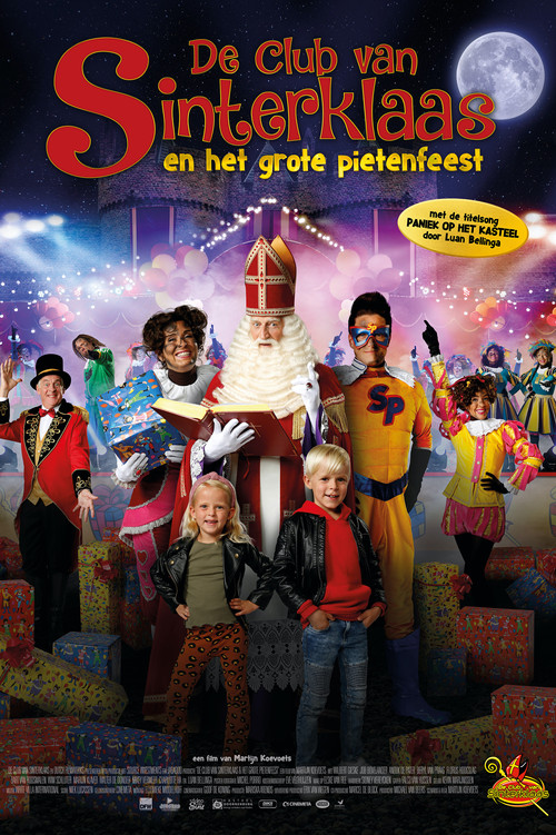 Movie poster for De Club Van Sinterklaas: Het Grote Pietenfeest (2020)