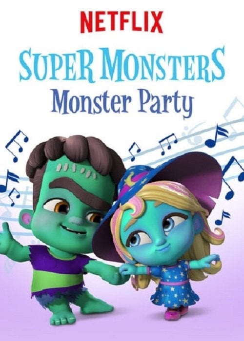 Series poster for Super Monsters Monster Party (2018)