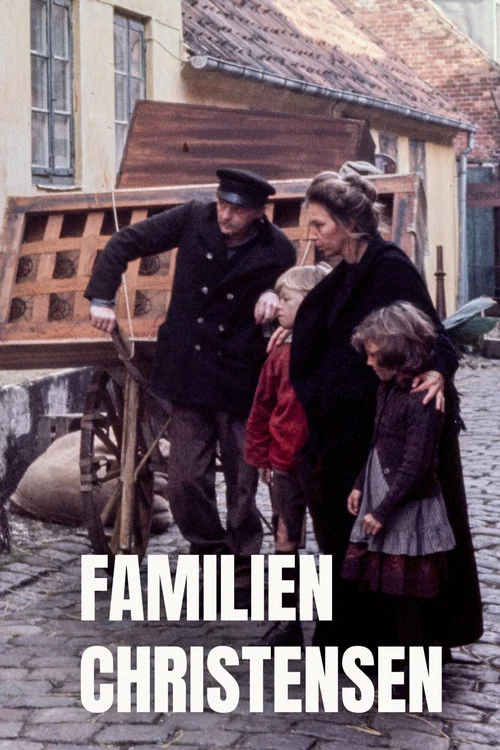 Series poster for Familien Christensen (1974)