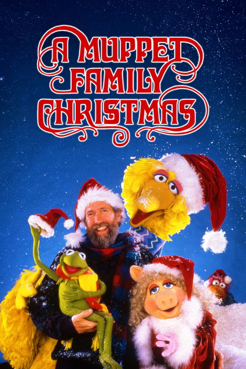 Movie poster for A Muppet Family Christmas (1987)