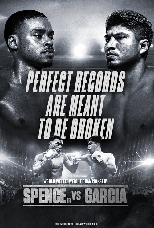 Movie poster for Errol Spence Jr. vs. Mikey Garcia (2019)