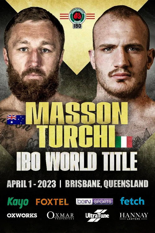 Movie poster for Floyd Masson vs. Fabio Turchi (2023)