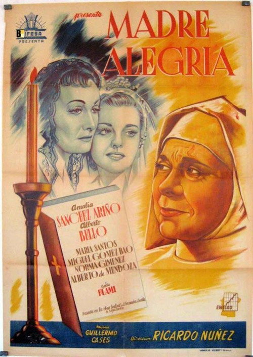 Movie poster for Madre Alegría (1950)