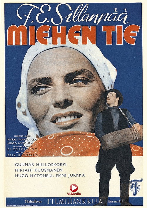Movie poster for Miehen tie (1940)