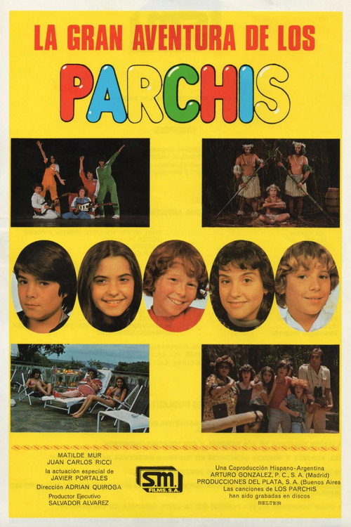 Movie poster for La gran aventura de los Parchís (1983)