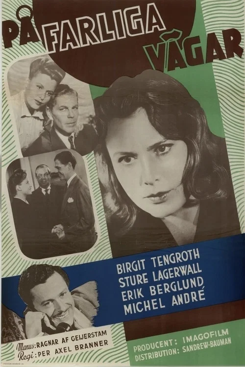 Movie poster for På farliga vägar (1944)