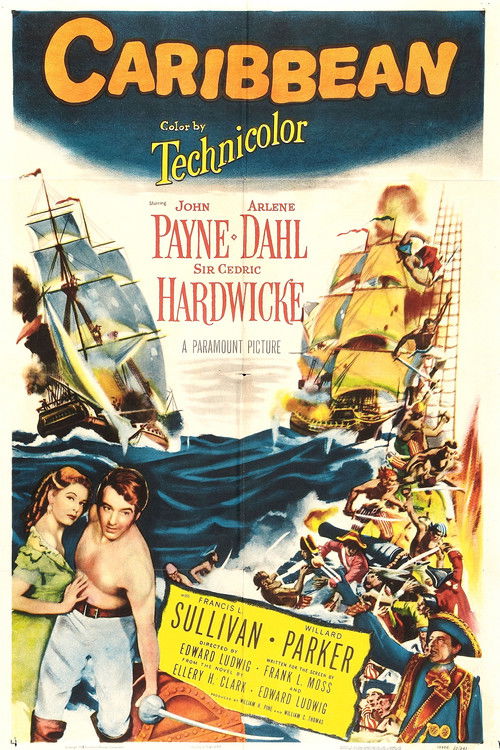 Movie poster for Caribbean (1952)