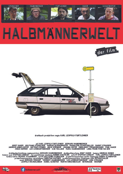 Movie poster for Halbmännerwelt (2023)