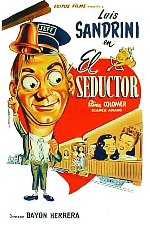 Movie poster for El seductor (1950)