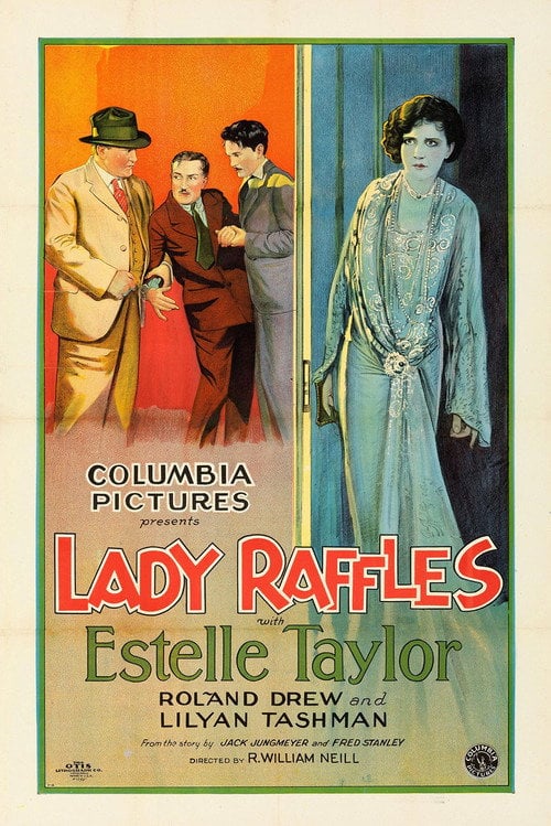 Movie poster for Lady Raffles (1928)
