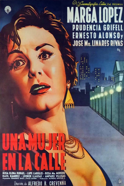 Movie poster for Una mujer en la calle (1955)