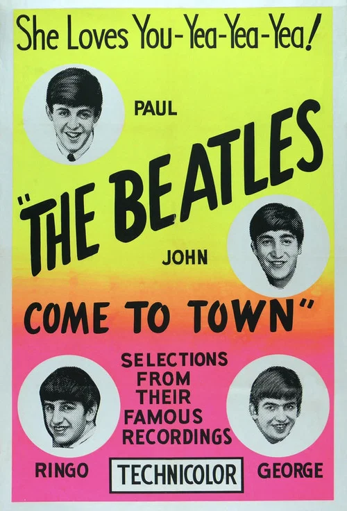 Movie poster for The Beatles Come to Town (1963)