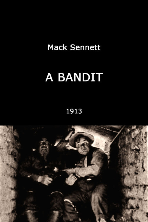 Movie poster for A Bandit (1913)