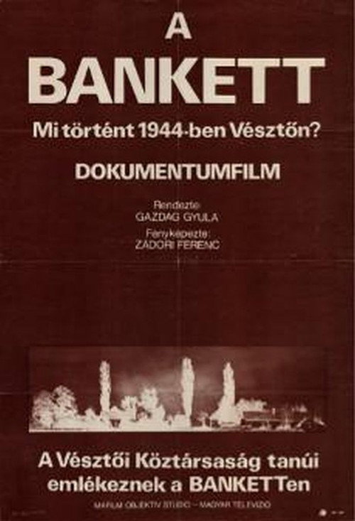 Movie poster for The banquet (1982)