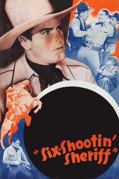 Movie poster for Six Shootin' Sheriff (1938)