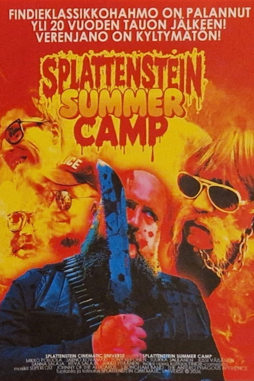 Movie poster for Splattenstein Summer Camp (2026)