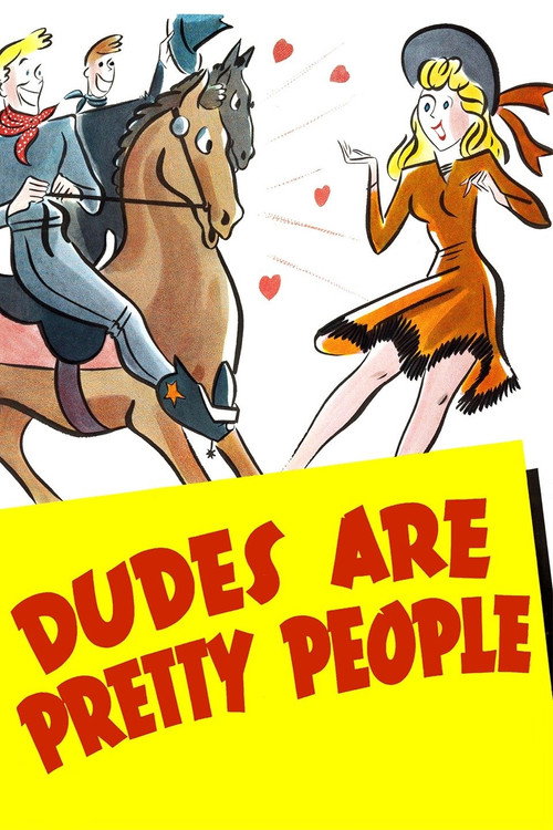 Movie poster for Dudes Are Pretty People (1942)