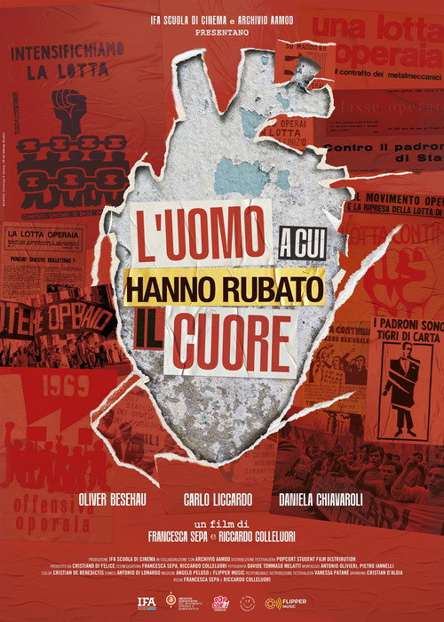 Movie poster for L’uomo a cui hanno rubato il cuore (2026)