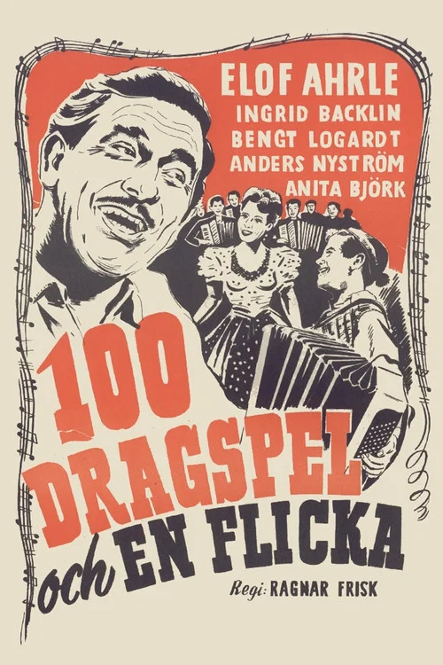 Movie poster for 100 dragspel och en flicka (1946)