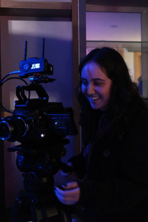 Photo of Helen Marquat, Camera