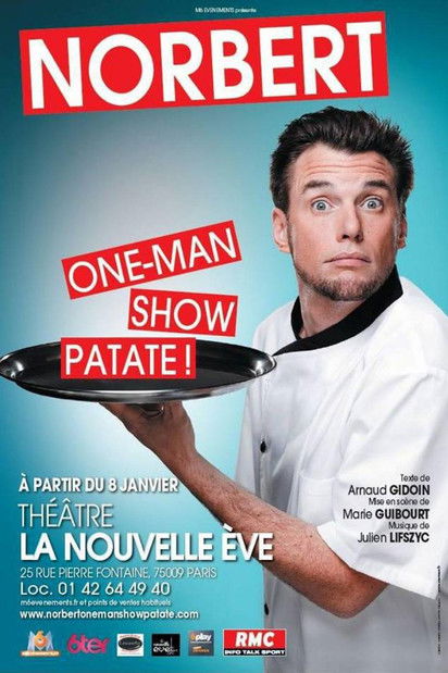 Movie poster for Norbert - One man show patate ! (2017)
