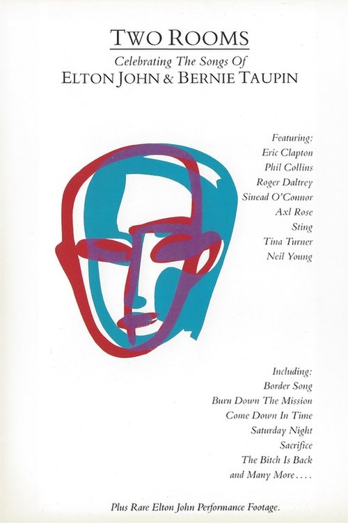 Movie poster for Two Rooms: A Tribute to Elton John & Bernie Taupin (1991)