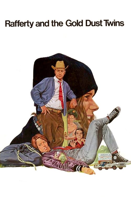 Movie poster for Rafferty and the Gold Dust Twins (1975)