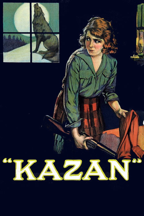 Movie poster for Kazan (1921)