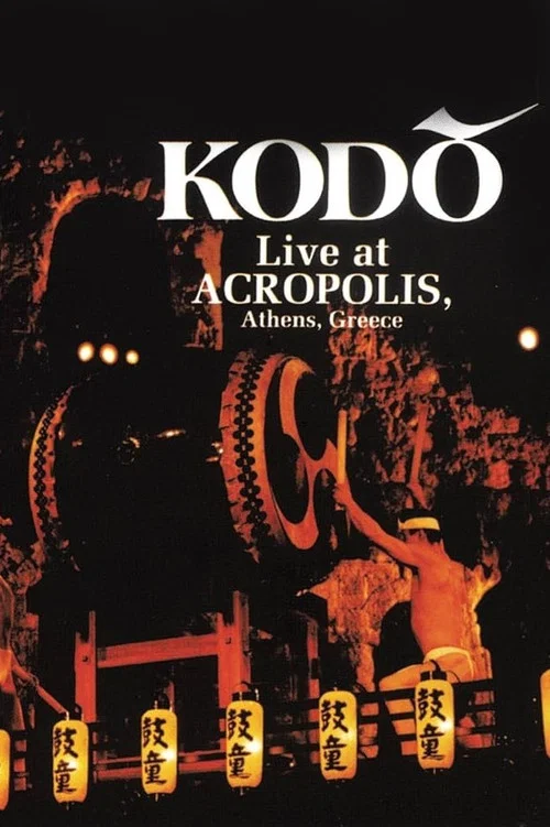 Movie poster for Kodō: Live at the Acropolis (1995)