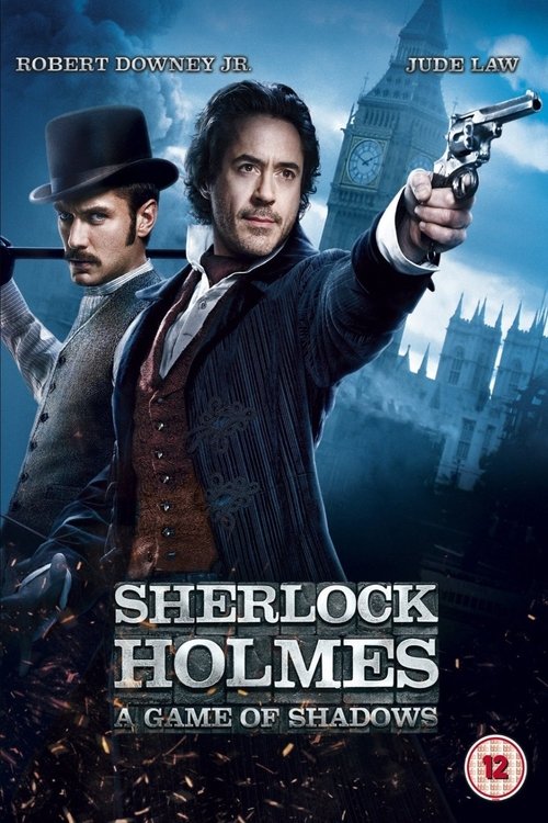 Movie poster for Sherlock Holmes: A Game of Shadows: Moriarty's Master Plan Unleashed (2012)