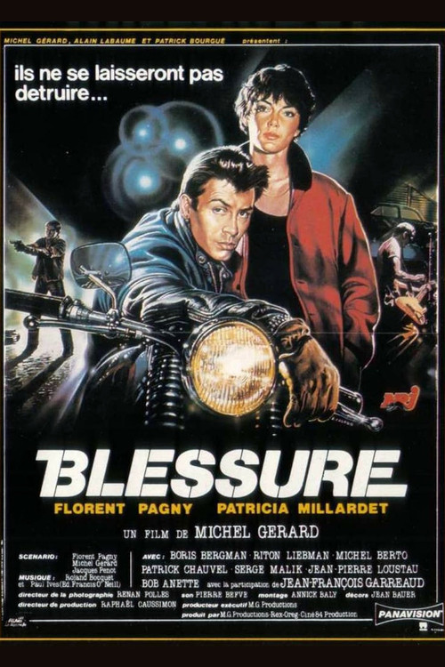 Movie poster for Blessure (1985)