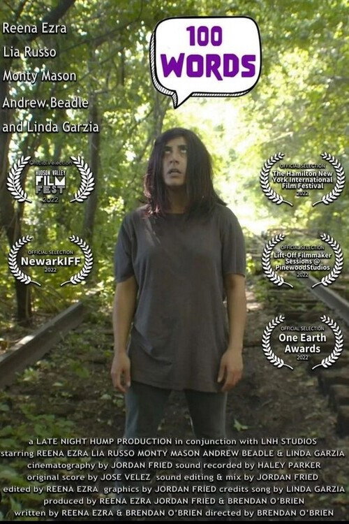 Movie poster for 100 Words (2022)