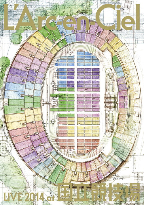 Movie poster for L'Arc~en~Ciel LIVE 2014 at National Stadium (2017)