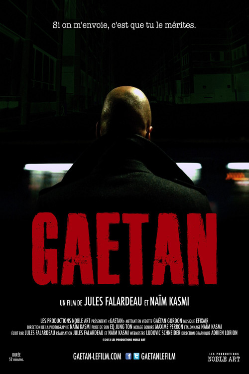 Movie poster for Gaetan (2014)