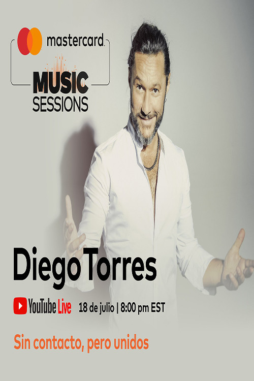 Movie poster for Diego Torres - Live Mastercard Music Sessions (2020)