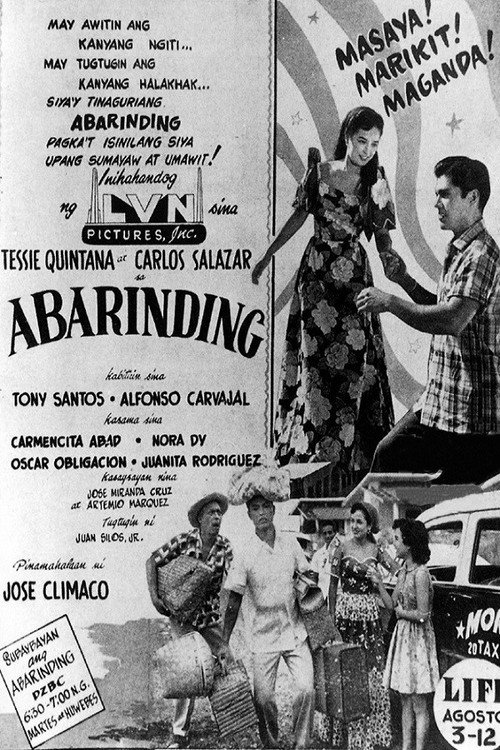 Movie poster for Abarinding (1954)