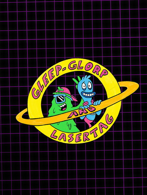 Movie poster for Gleep-Glorp & Lasertag (2017)