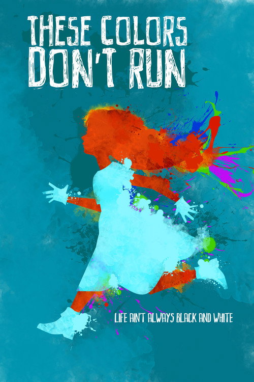 Movie poster for THESE COLORS DON'T RUN (2017)